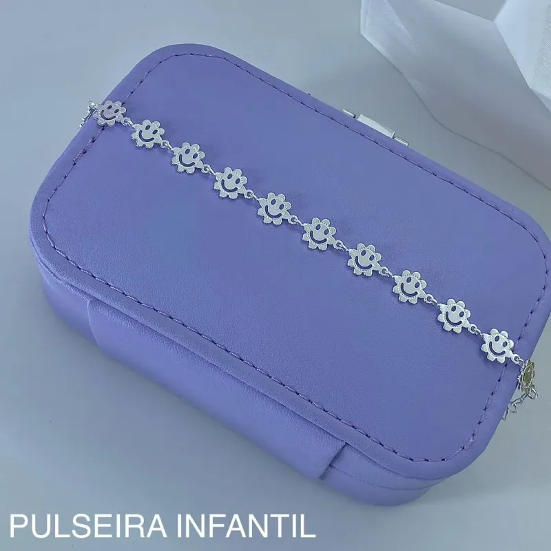 PULSEIRA INFANTIL FLOR SMILE PP1278