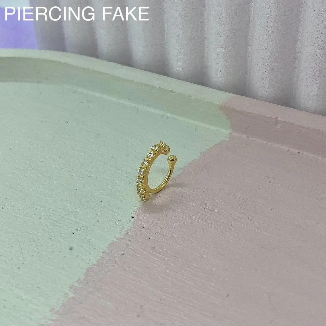 PIERCING FAKE FILEIRA CRAVEJADA PFO1069