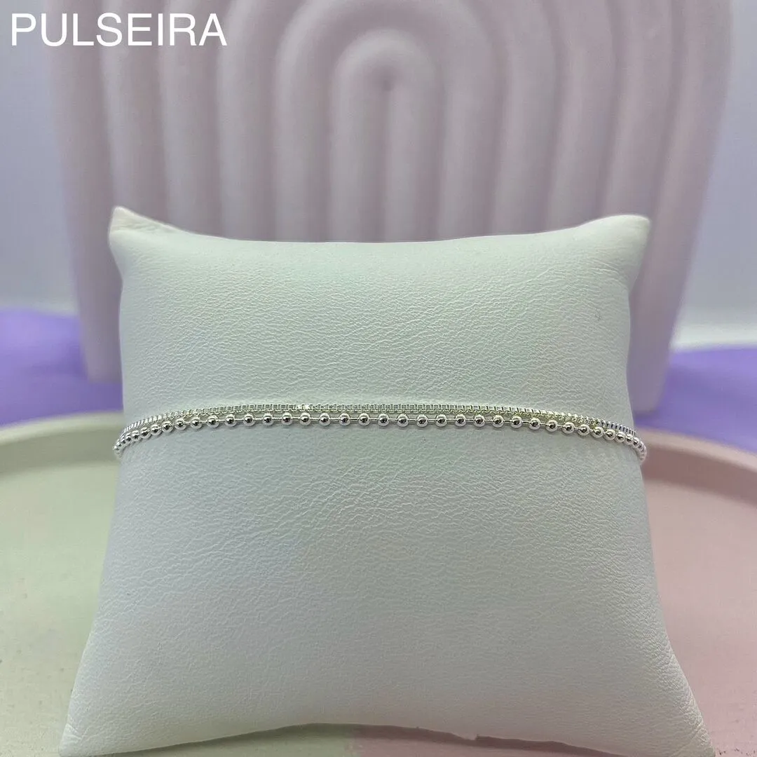 PULSEIRA DUPLA BRILHANTE PP1081