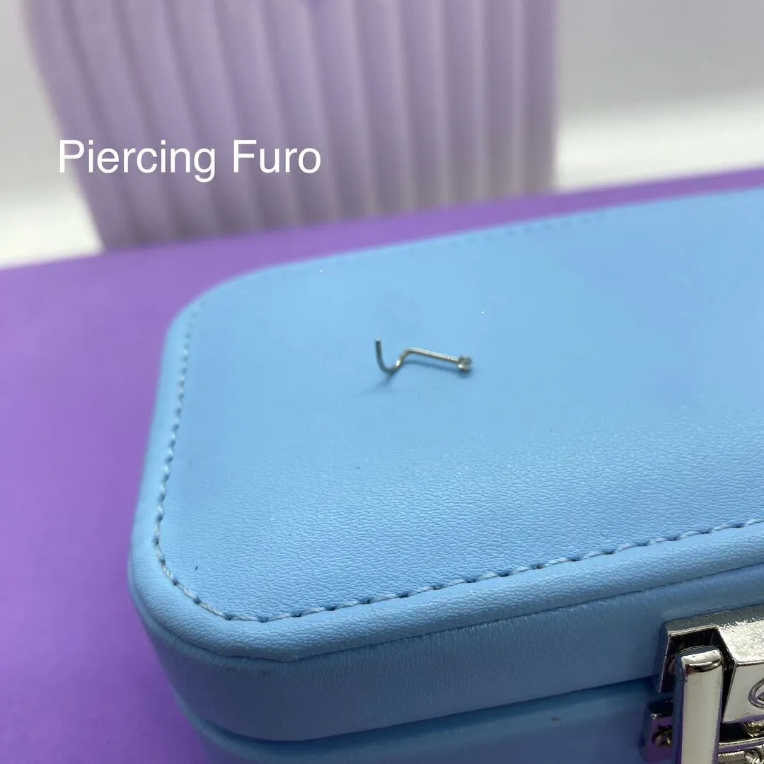 PIERCING FURO PONTO DE LUZ (NARIZ) PCP1095