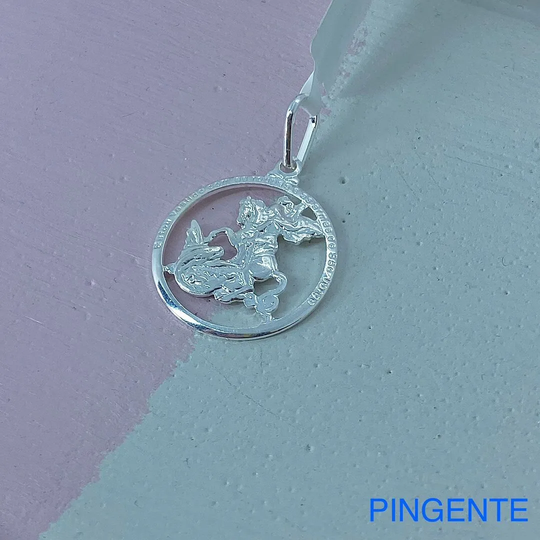 PINGENTE MEDALHA SÃO JORGE PGP1246